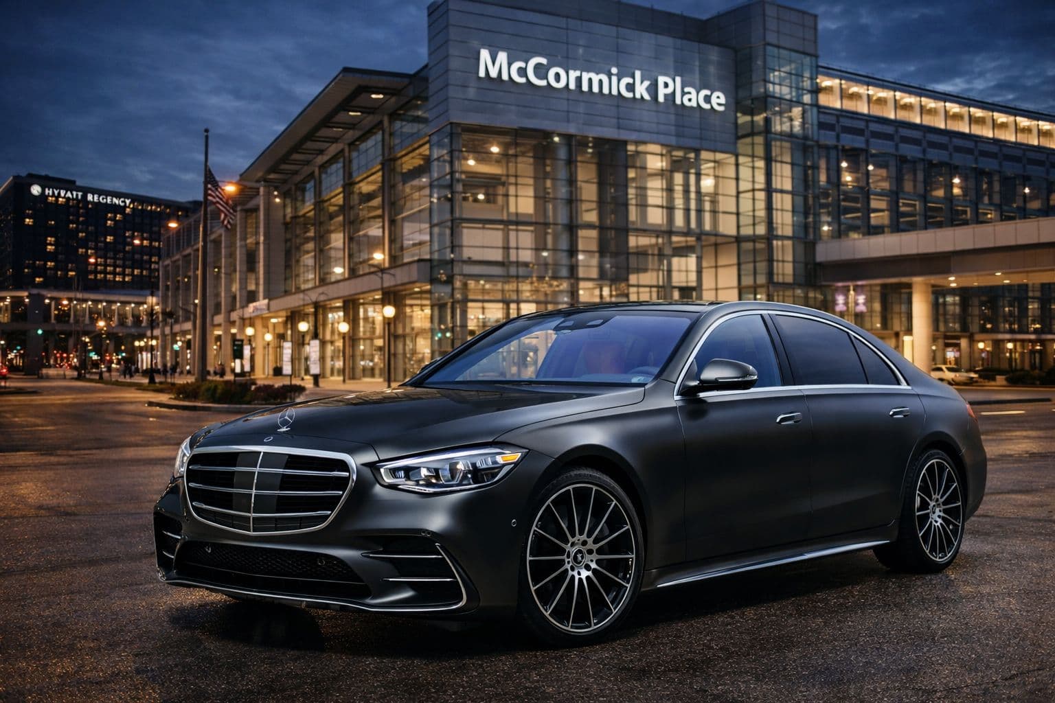 Luxury Sedan (Mercedes S-Class)